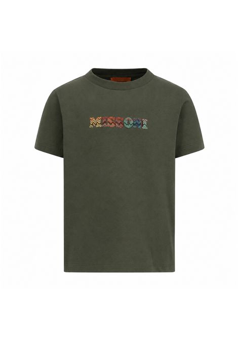 T-shirt con stampa MISSONI KIDS | MZ8H31 Z367270J